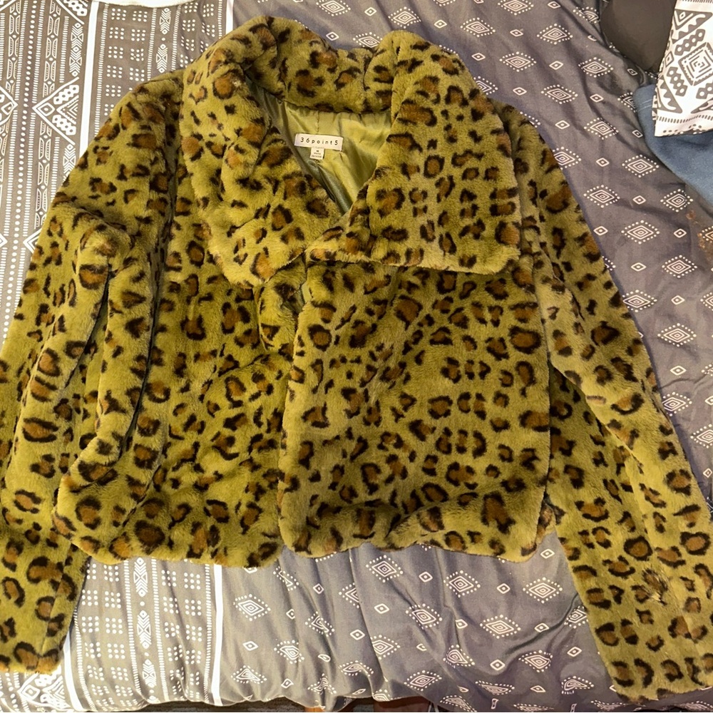Sneak Up On Ya Fuzzy Jacket